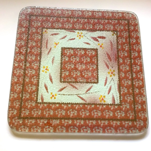 Temptations by Tara 8” Square Trivet - Picture 1 of 7